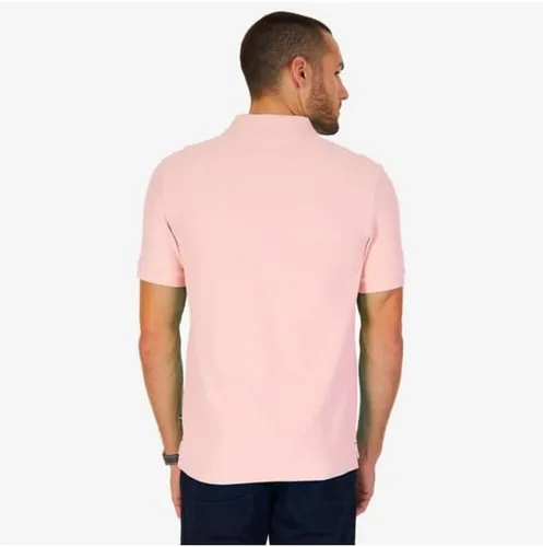 Vista 170 de Nautica playera polo clásica de mangas cortas, color sólido, para hombre