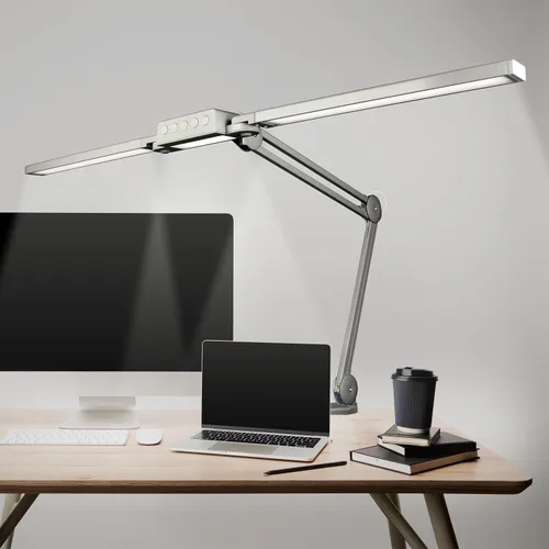 Vista 12 de Neatfi Elite - Lámpara de trabajo HD XL, 1600 lúmenes, 84 LED SMD, 6500K, atenuación no polar, luz de escritorio para el hogar, la oficina y la sala