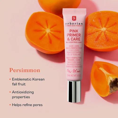 Vista 3 de Erborian Pink Primer & Care, Multifunctional Pore‑Blurring Cream & Hydrating Rosy Makeup Base, Moisturizing and Smoothing Effects, Korean Skincare