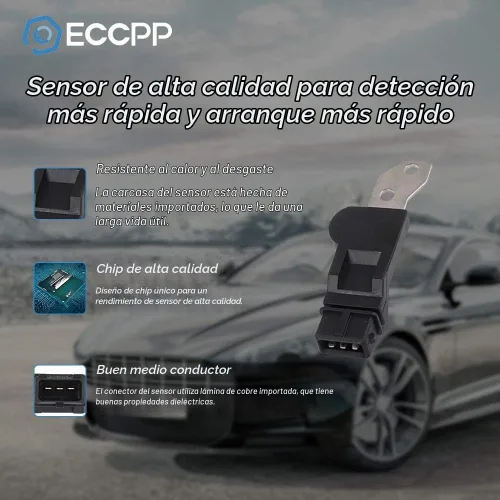 Vista 3 de Sensor de posición del árbol de levas ECCPP 2004-2013 para Chevrolet Aveo Aveo5 1.6L