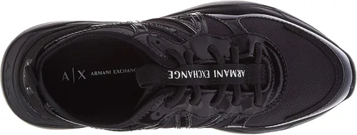 Vista 5 de AX ARMANI EXCHANGE Women's Ax Logo Streetwear Sneaker