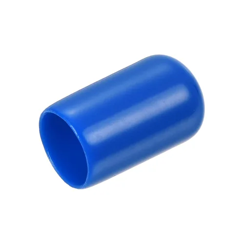 Vista 30 de uxcell 80 tapas de goma de 0.551 in de vinilo de identificación redonda tapa tapa de rosca de tornillo protectores negro