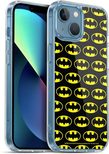Vista 216 de Head Case Designs Funda de gel con licencia oficial de Batman DC Comics Bat Signal Logos [protección de grado militar] compatible con Apple iPhone 7