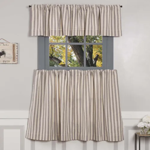 Vista 5 de Piper Classics Market Place - Cortinas de rayas grises