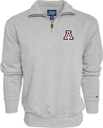 Vista 26 de Blue 84 Sudadera con cremallera de un cuarto para hombre de la NCAA