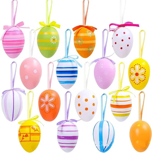 Vista 16 de 50 huevos de Pascua rellenos de plástico de 2.5 pulgadas para niños, juguetes de Pascua para fiestas de Pascua, caza, regalos para niños