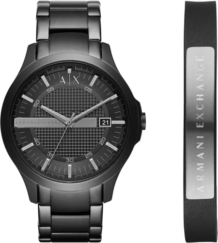 Vista 15 de A X ARMANI EXCHANGE - Reloj de cuarzo para hombre, de acero inoxidable, de vestir