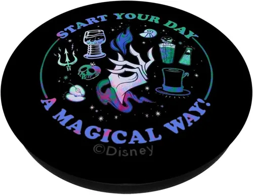 Vista 2 de Disney Los villanos comienzan tu día de una manera mágica PopSockets intercambiables PopGrip