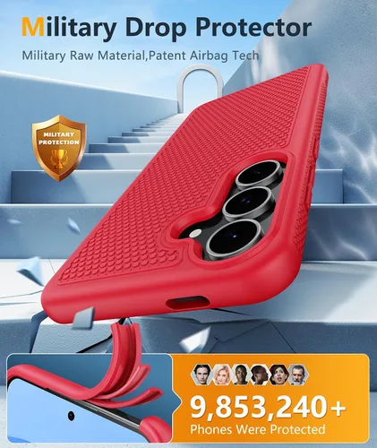 Vista 1024 de FNTCASE Funda para iPhone 17 Pro: Fundas delgadas translúcidas de color azul claro compatibles con MagSafe, protección completa de la cámara