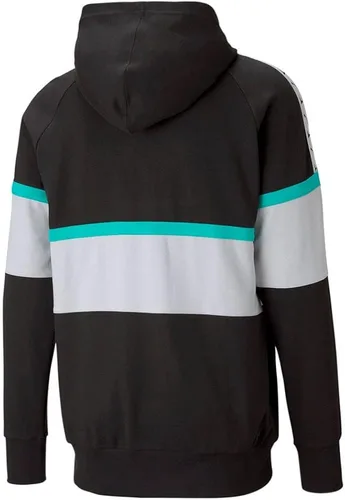 Vista 4 de PUMA Mercedes F1 Xtg - Sudadera con capucha para hombre, color negro, Negro