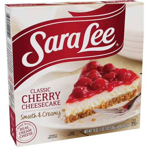 Vista 6 de Sara Lee Tarta de queso de cereza, 19 onzas, 12 por caja.