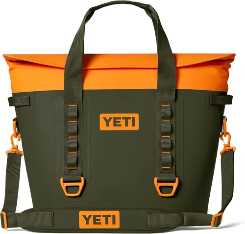 Vista 30 de YETI Enfriadores suaves portátiles Hopper Serie M con acceso MagShield verde azulado (Agave Teal)