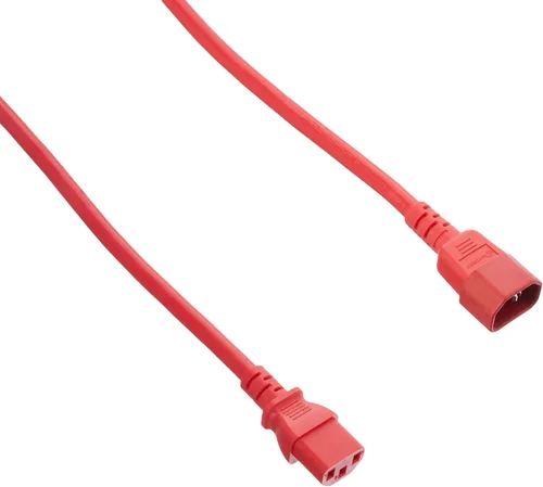 Vista 16 de Cable de alimentación C2G, cable de extensión corto, cable de extensión de alimentación, cable de alimentación de bloqueo, 10A, 250V, negro, 1 pie