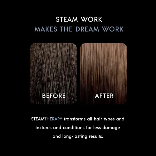 Vista 4 de INFINITIPRO by Conair Steam Therapy Plancha plana, plancha de pelo de 1 1/2 pulgadas