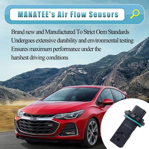 Vista 4 de MANATEE 12671624 Sensor Medidor de Flujo de Aire Masivo Sensor MAF Compatible con Buick Encore Verano, para Chevy Caprice Trax Sonic Cruze