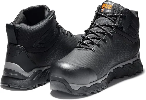 Vista 7 de Timberland PRO Botas de trabajo impermeables Ridgework para hombre con puntera de seguridad compuesta
