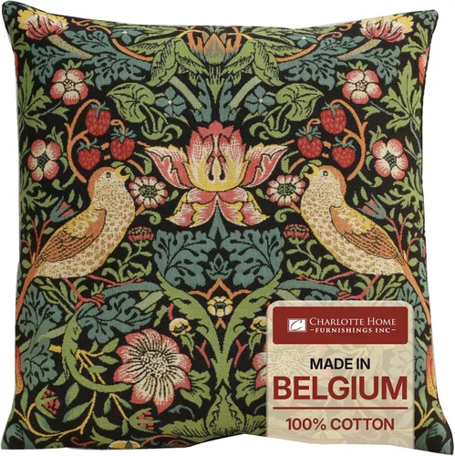 Vista 16 de Fundas de almohada Charlotte Home Furnishings, fundas de almohada decorativas boho para sofá, fundas de cojín cuadradas Árbol de la Vida de luz