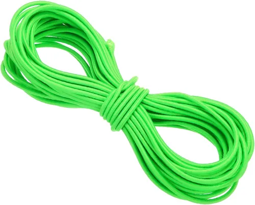 Vista 117 de PATIKIL Cuerda elástica elástica de 109 yardas (328.1 ft), cuerda elástica pesada de 0.059 in, albaricoque para manualidades, correas de gancho