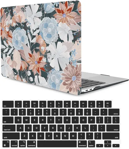 Vista 26 de Funda rígida compatible con MacBook Air de 15 pulgadas versión 2023 con chip M2 y pantalla de retina líquida de 15.3 pulgadas, funda protectora