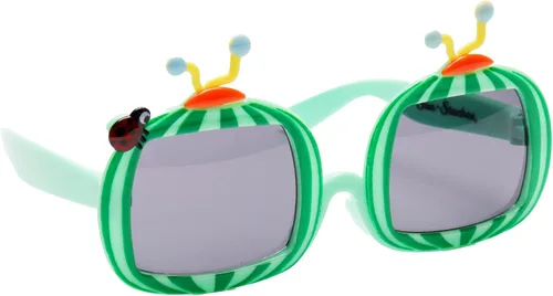 Vista 2 de Sun-Staches Cocomelon - Lentes de sol oficiales para niños, talla única, Verde