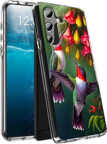 Vista 30 de Funda para Samsung Galaxy S23 Ultra Galaxy S23 Ultra Clear Case Dual Layer Transparente Soft TPU Hard PC Funda a prueba de golpes