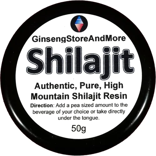 Vista 4 de 1000 porciones Shilajit (3.53 oz), auténtica, pura, resina Shilajit de alta montaña Increíble fuente de ácido fúlvico, minerales traza, energía