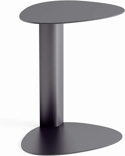Vista 9 de BDI Furniture Bink 1025-19.25'' - Soporte para laptop, mesa auxiliar, mesa auxiliar, mesa C para sofá o mesita de noche, pimienta