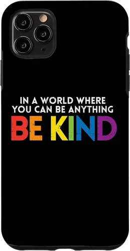 Vista 11 de Funda de regalo para iPhone 14 World Be Kind Rainbow LGBT Pride Lesbiana Gay Bi Trans