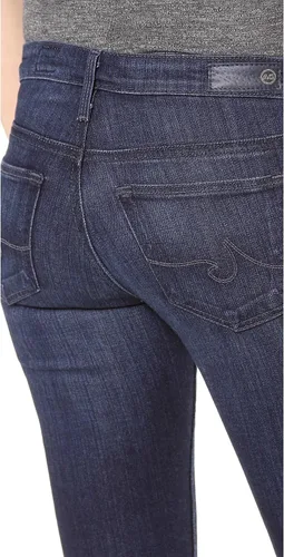 Vista 4 de AG Adriano Goldschmied Leggings tobilleros para mujer, color gris carbón