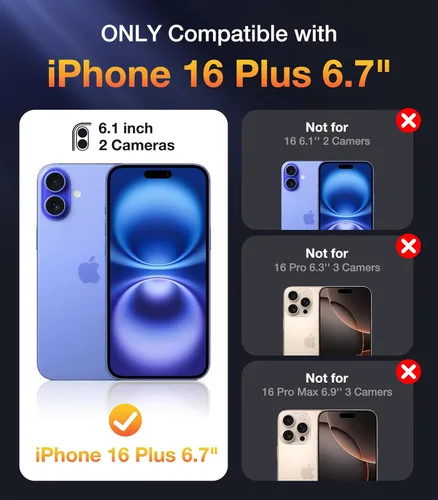 Vista 1082 de DIACLARA - Funda transparente compatible con iPhone XR 6.1 pulgadas 2018
