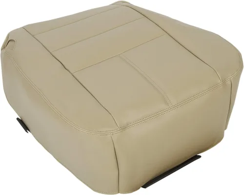 Vista 6 de HECASA Funda de asiento compatible con Ford Super Duty F250 F350 F450 F550 Lariat 2008, 2009, 2010, piel sintética de repuesto para parte inferior