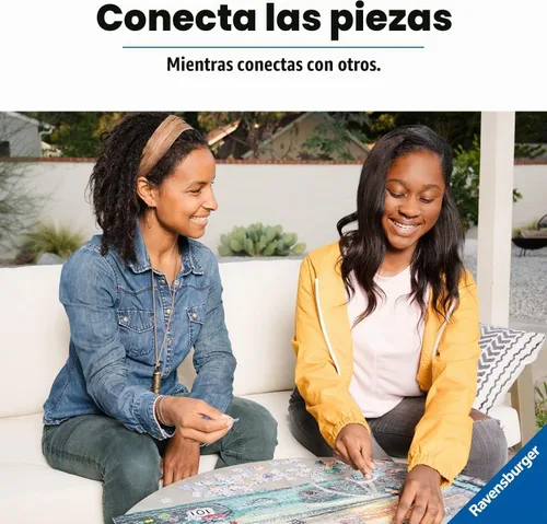 Vista 7 de Ravensburger Railway Station - Rompecabezas único de 60 piezas para niños, superficie antirreflejo, materiales certificados FSC, ideal