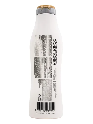 Vista 7 de RECAMIER Champú sin sal Reparación y Ultra Hidratación Acondicionador Set de Tratamiento Capilar 10.1oz +2 Nano Keratina Shots