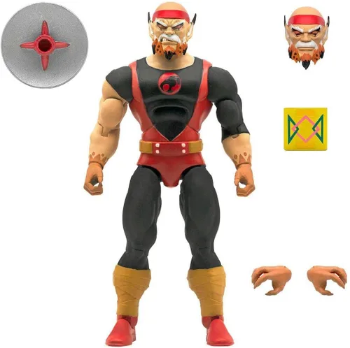 Vista 6 de Super7 ULTIMATES! Thundercats León-O (Espejo) - Figura de acción de Thundercats de 7" con accesorios, coleccionables clásicos de dibujos animados