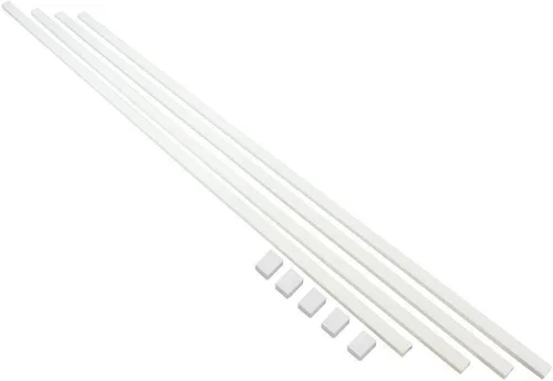 Vista 8 de Easylife - Kit de cubierta de cable marrón de 10 pies para colgar en la pared para cable adhesivo para pared, corrector de cables adhesivo