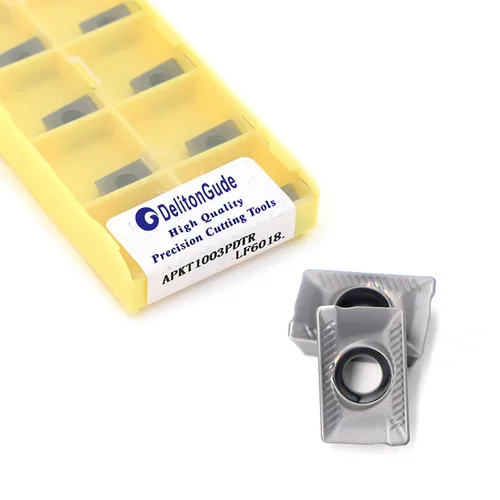 Vista 9 de 10pcs DCMT11T304 Torno CNC Inexable Fresado de Carburo Sólido Inserto de Torneado para el Acabado de Acero y Otros Metales (DCMT11T304 LF6018)
