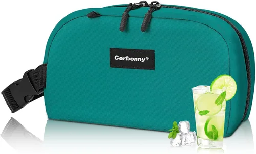 Vista 31 de Cerbonny Pequeña bolsa refrigeradora, bolsa de almuerzo congelable para niños y adultos, pequeña bolsa aislada, mini bolsa portátil para aperitivos