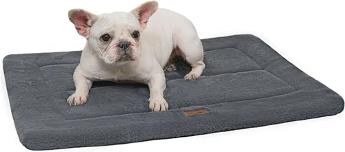 Vista 13 de Made4Pets Cojín Cama para Jaula de Perros Medianos y Grandes, Lavable y Reversible, Tapete Antideslizante para Perrera para un Sueño Acogedor, Cama