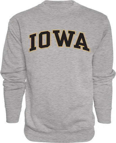 Vista 21 de Blue 84 NCAA para hombre Sudadera de cuello redondo con nombre de equipo jaspeado en color oscuro