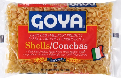 Vista 3 de Goya Foods Conchas/Shell Pasta, 7 onzas (paquete de 20)