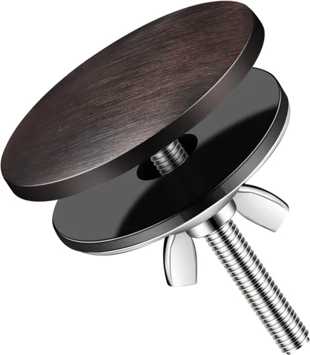 Vista 12 de LEIFIDE Tapa de orificio para fregadero de cocina de 2 pulgadas, tapa de orificio de fregadero con grifo, tapón de acero inoxidable, placa de metal