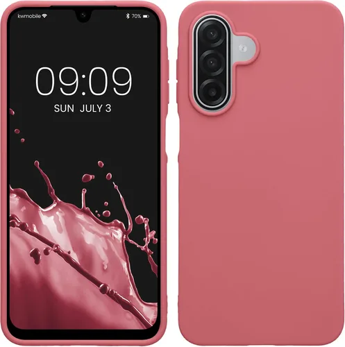 Vista 134 de kwmobile Funda compatible con Samsung Galaxy A12 - Funda protectora de silicona TPU suave y delgada - Azul Báltico Azul (Baltic Blue)