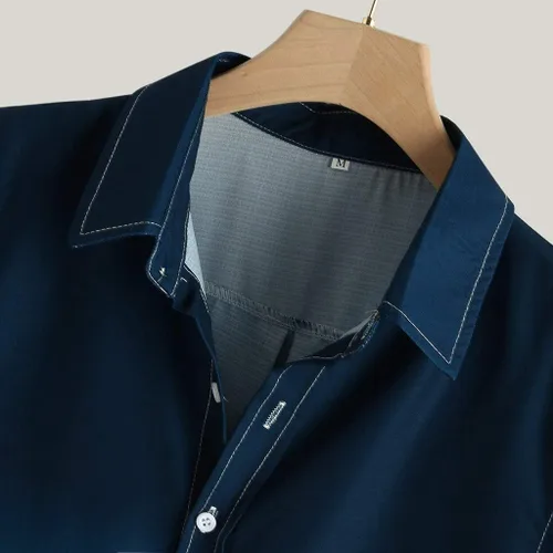 Vista 5 de ZEFOTIM Camisas de lino para hombre, manga corta, con botones, degradado, casual, ajustado, guayabera, playa, trabajo, verano hawaiano