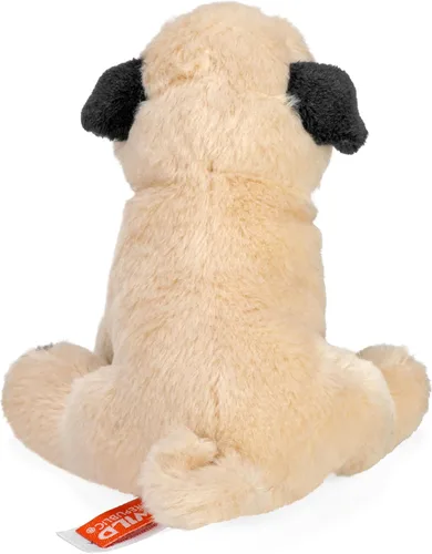 Vista 4 de Wild Republic Pocketkins Pug - Peluche de 5 pulgadas
