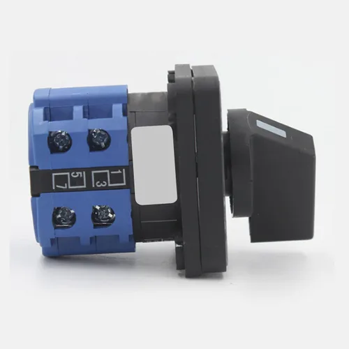 Vista 3 de Interruptor selector de cambio universal, interruptor de transferencia de potencia, 4 posiciones 8 terminales, LW26-20 6E1111/2 220V 20A Motor
