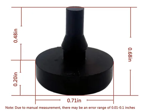 Vista 4 de Tapón de goma para pedal de interruptor para Mazda Miata MX-5 G03043029 1990-2005