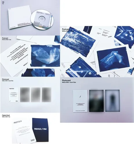 Vista 5 de RM - Set 'Indigo' (Libro+Postal)