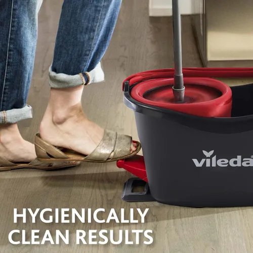 Vista 2 de Vileda EasyWring and Clean Turbo Classic - Cabezal de recambio para mopa de microfibra