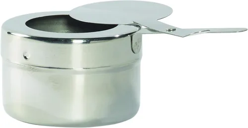 Vista 6 de Denmark Tools for Cooks Celebrations Cookware Collection - Juego de 8 platos redondos de acero inoxidable de 4 cuartos de galón con tapa de vidrio