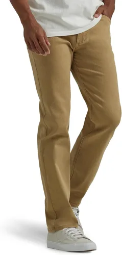 Vista 4 de Wrangler Authentics - Jeans clásicos de ajuste regular con 5 bolsillos Flex para hombre